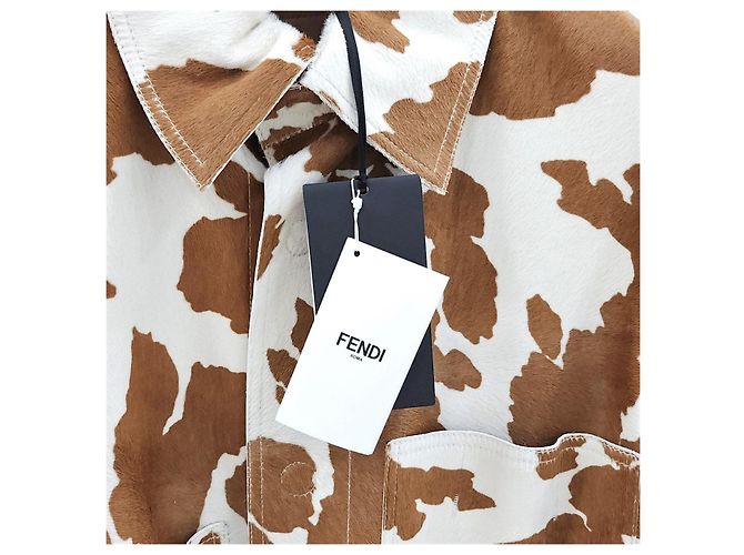 Fendi Lammfell-Lederjacke - Ansicht 15