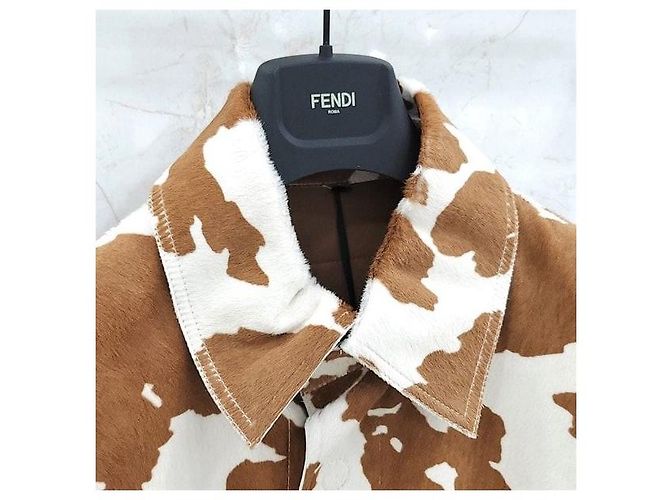 Fendi Lammfell-Lederjacke - Ansicht 3