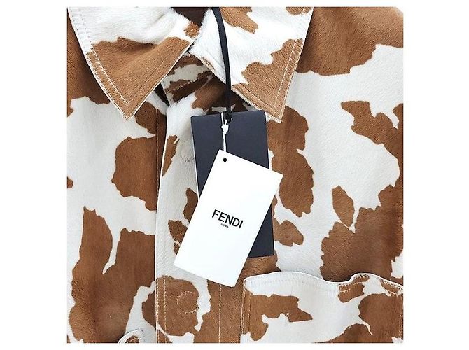 Fendi Lammfell-Lederjacke - Ansicht 5