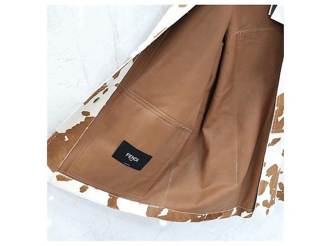 Fendi Lammfell-Lederjacke - Ansicht 6