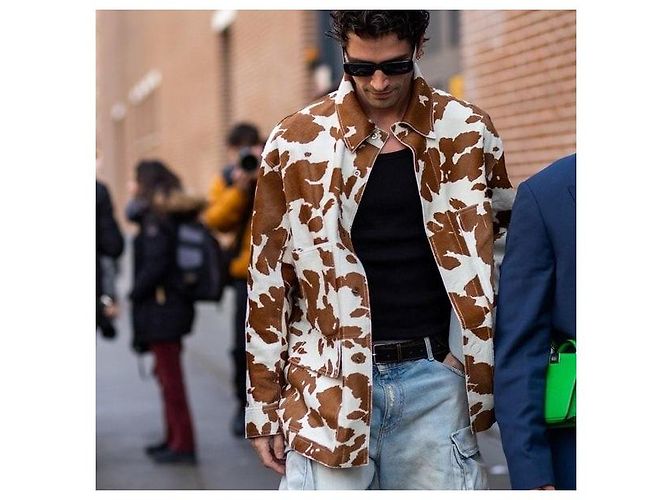 Fendi Lammfell-Lederjacke - Ansicht 9