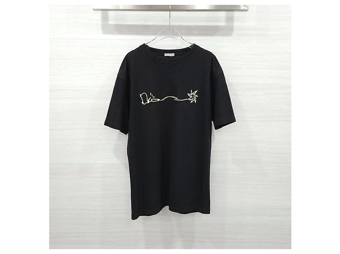 Dior Cactus Jack Black Logo T-Shirt - Ansicht 7