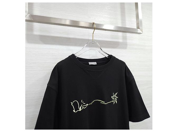Dior Cactus Jack Black Logo T-Shirt - Ansicht 9