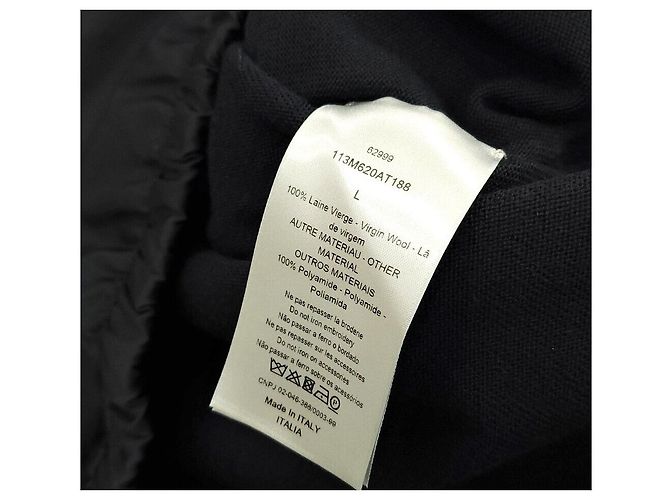Dior Wolle-Nylon Strick mit CD-Logo in Lila - Ansicht 6