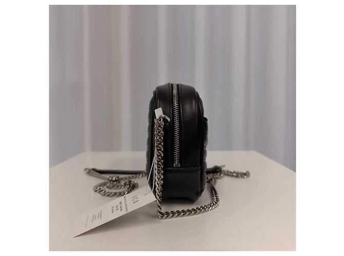 Autre Marque Borsa Matelassé Loulou Mini Camera Bag - vista 4