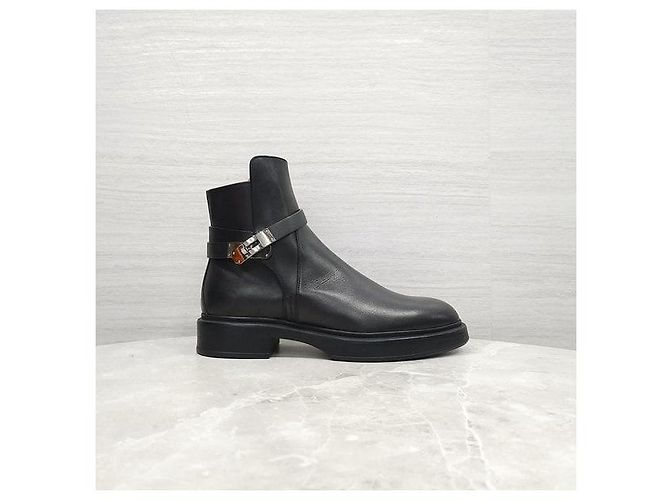 Hermès Stivaletti Beo Leather Kelly da uomo - vista 4