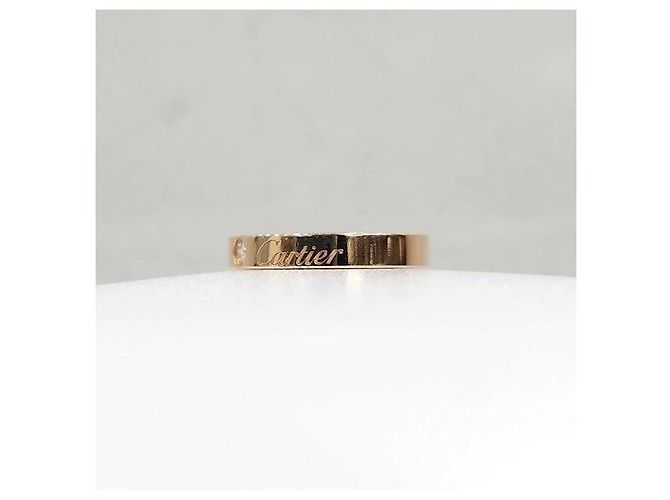 Cartier Diamant-Ehering Roségold Größe - Ansicht 2