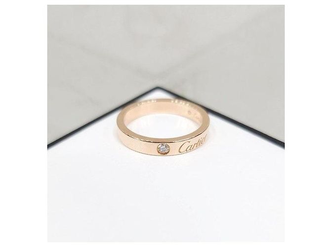 Cartier Diamant-Ehering Roségold Größe - Ansicht 5