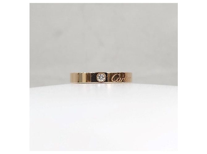 Cartier Diamant-Ehering Roségold Größe - Ansicht 8