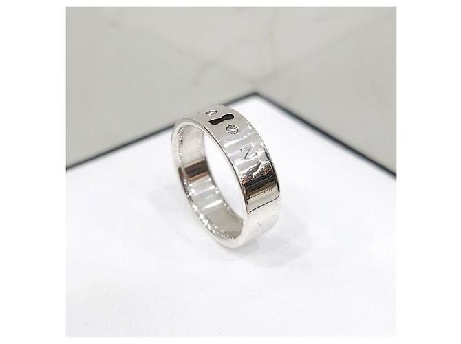 Tiffany & Co Diamantener Silber-Schlüsselanhänger Größe - Ansicht 4