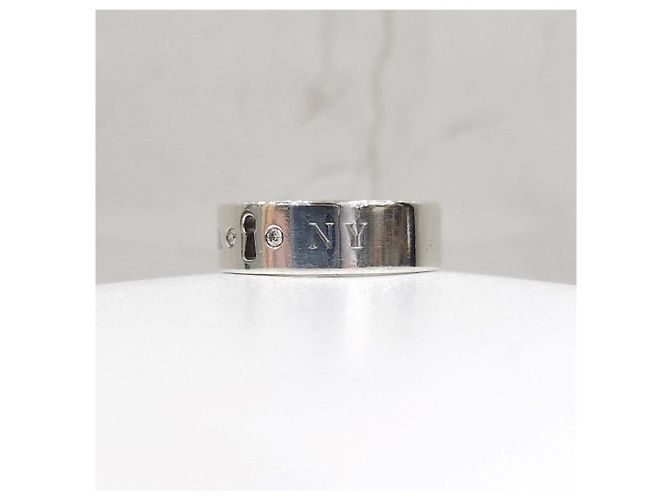 Tiffany & Co Diamantener Silber-Schlüsselanhänger Größe - Ansicht 7