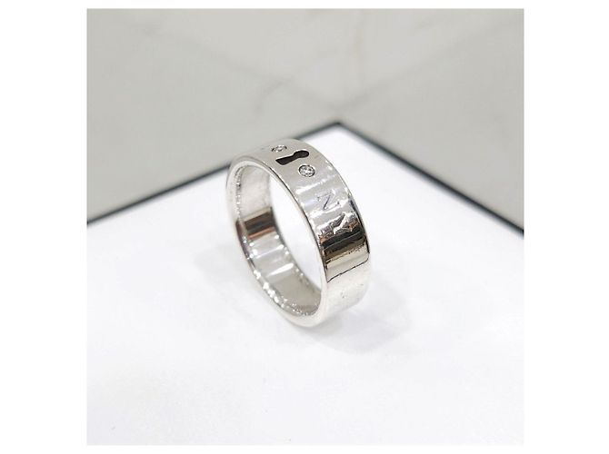 Tiffany & Co Diamantener Silber-Schlüsselanhänger Größe - Ansicht 9