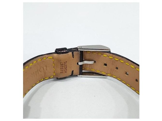 Louis Vuitton All Black Diamond Quarz Uhr - Ansicht 8