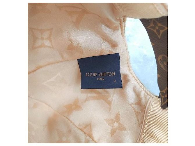 Louis Vuitton Cappello Baseball in Pelle Monogram Carry On - vista 7
