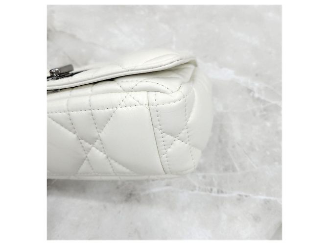 Dior Mini borsa a catena Karo Micro Cannage - vista 11
