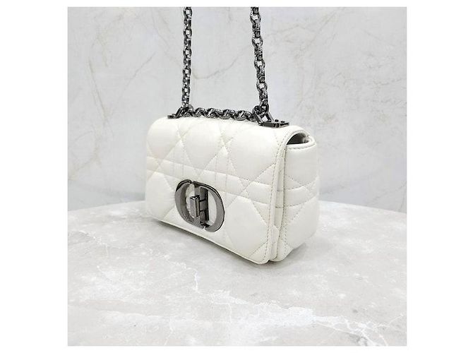 Dior Mini borsa a catena Karo Micro Cannage - vista 2
