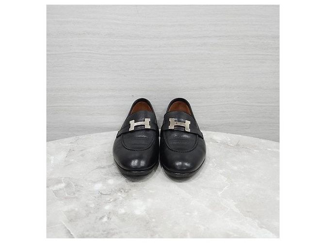 Hermès Paris Loafer Black Silver - Ansicht 2