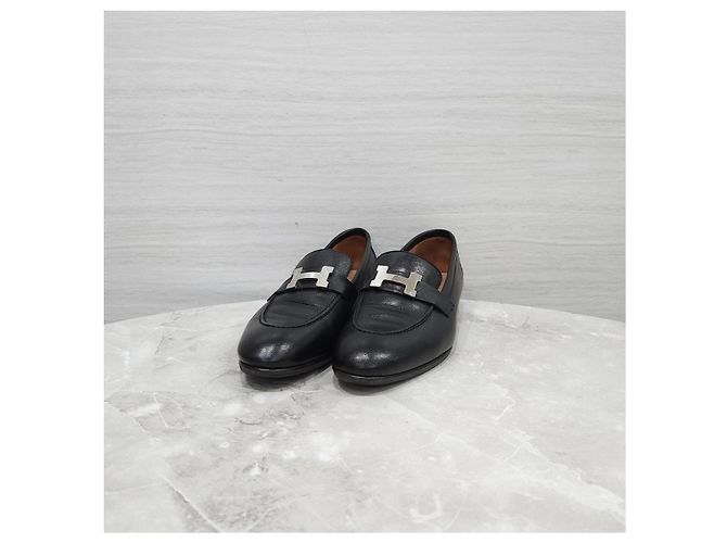 Hermès Paris Loafer Black Silver - Ansicht 8