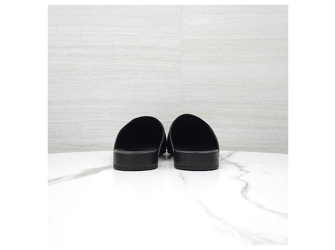 Balenciaga Logo Leder Mule Blofer - Ansicht 3