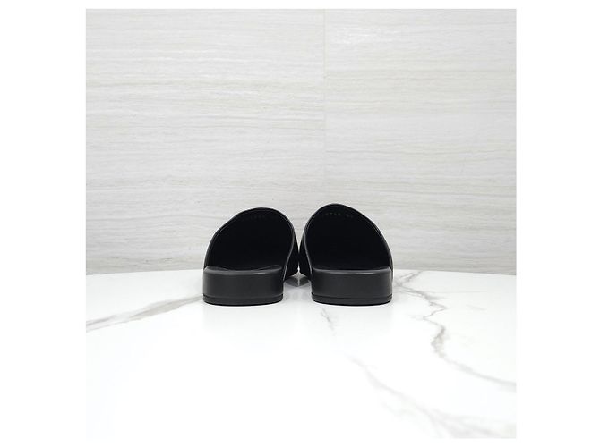 Balenciaga Logo Leder Mule Blofer - Ansicht 9