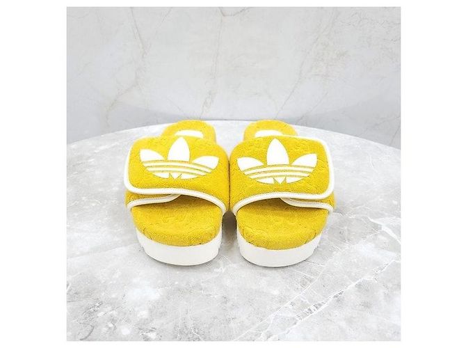 Gucci Sandalo platform GG Yellow - vista 2