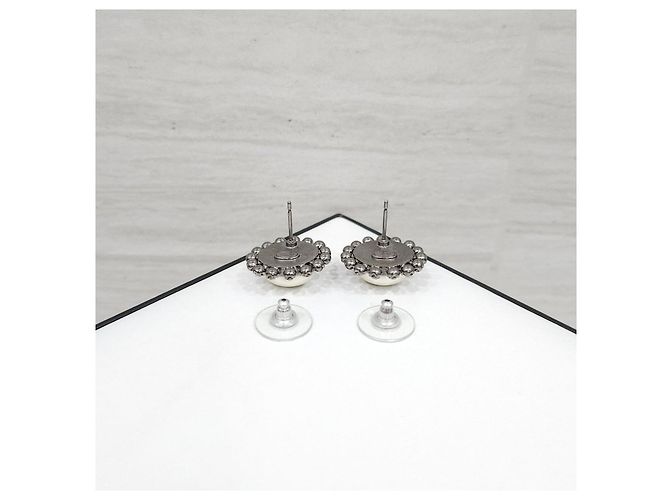 Chanel Pearl Cubic Circle Ohrringe - Ansicht 10
