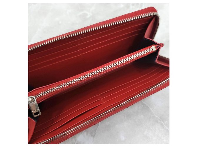 Autre Marque Cartera larga con cremallera de piel Monogram Matelassé - vista 13