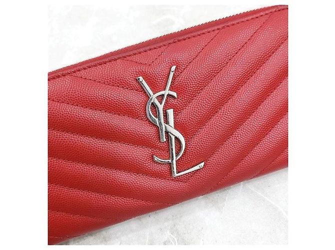 Autre Marque Cartera larga con cremallera de piel Monogram Matelassé - vista 4