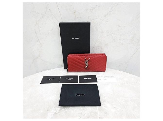 Autre Marque Cartera larga con cremallera de piel Monogram Matelassé - vista 7