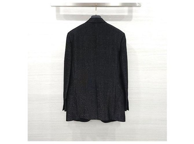 Louis Vuitton Blazer com Brilhos Abotoado para Mulher - vista 2