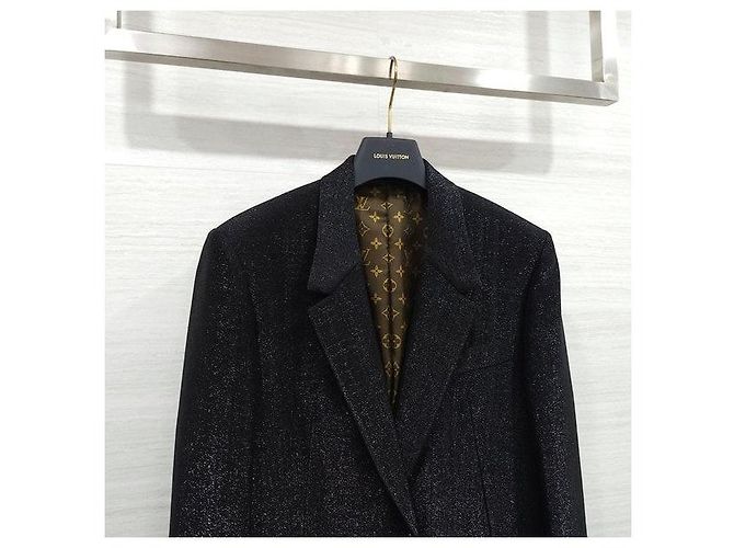 Louis Vuitton Blazer com Brilhos Abotoado para Mulher - vista 3