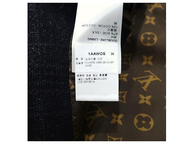 Louis Vuitton Blazer com Brilhos Abotoado para Mulher - vista 7