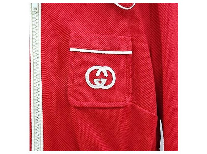 Gucci Chaqueta con cremallera de jersey interlocking - vista 4