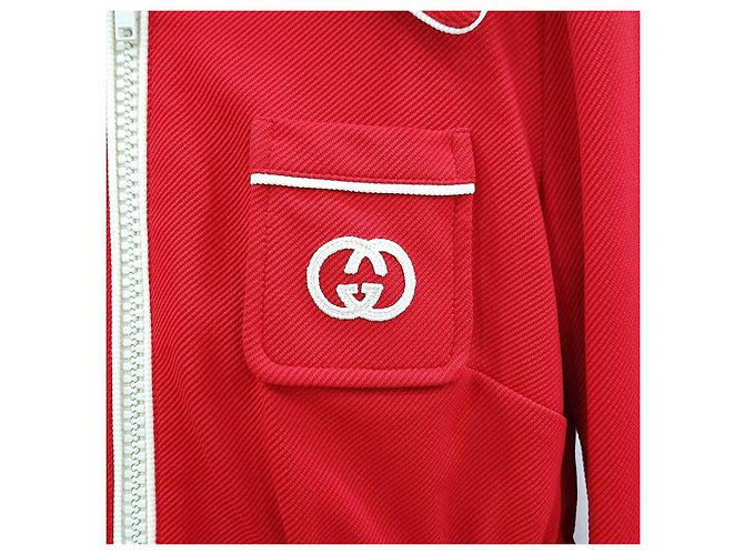 Gucci Chaqueta con cremallera de jersey interlocking - vista 9