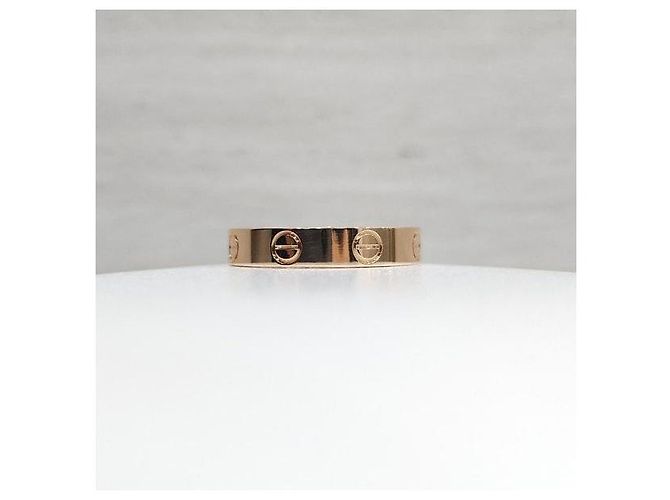 Cartier Anello Love Band Dimensione Piccola Oro Rosa - vista 2