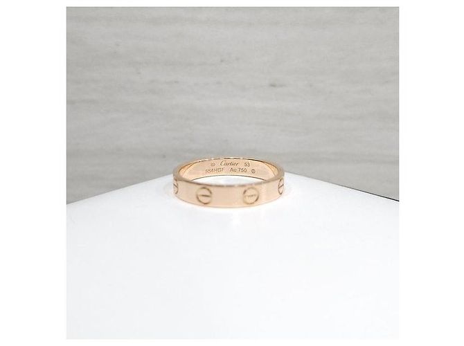 Cartier Anello Love Band Dimensione Piccola Oro Rosa - vista 4