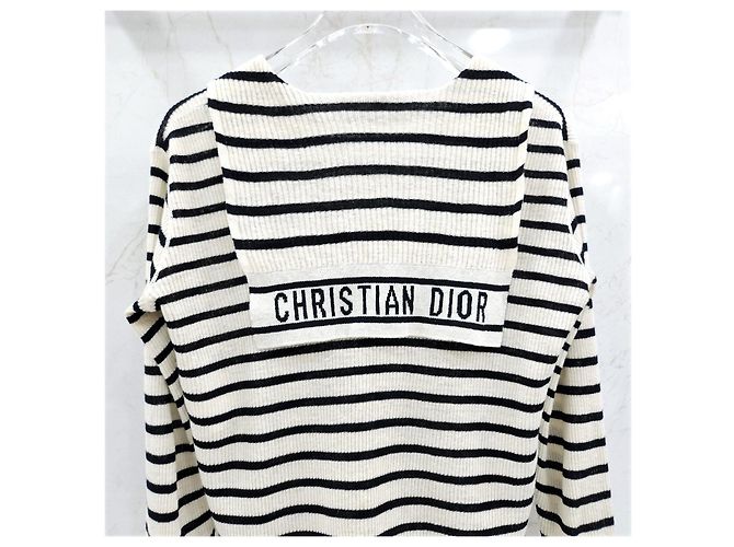 Dior Riviera Pullover mit Schnürung am Ausschnitt - Ansicht 10