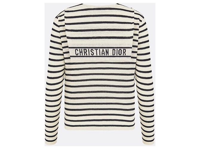 Dior Riviera Pullover mit Schnürung am Ausschnitt - Ansicht 14
