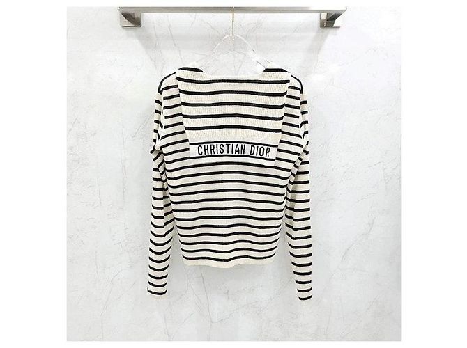 Dior Riviera Pullover mit Schnürung am Ausschnitt - Ansicht 2