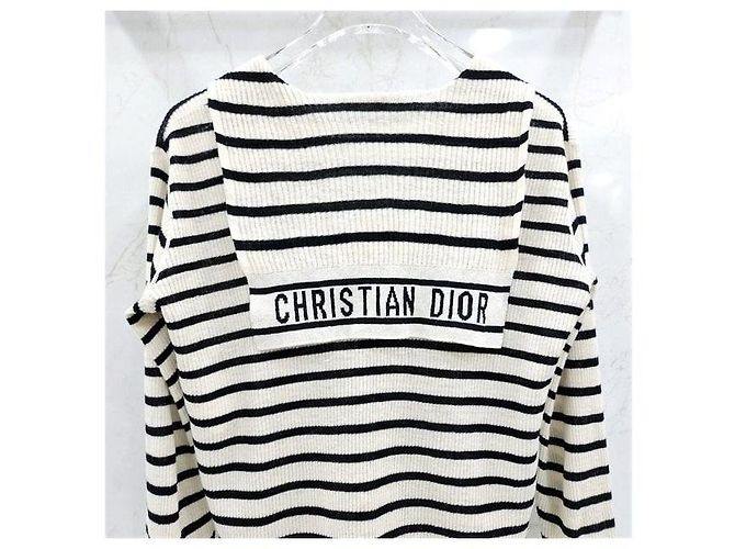 Dior Riviera Pullover mit Schnürung am Ausschnitt - Ansicht 3