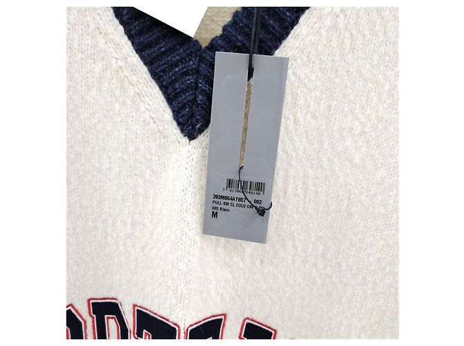 Dior Denim Tears Jacquard-Strickweste aus Wolle und Baumwolle - Ansicht 13