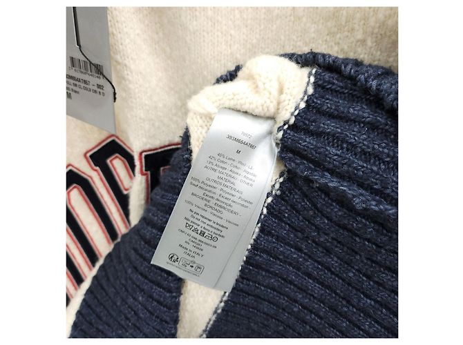 Dior Denim Tears Jacquard-Strickweste aus Wolle und Baumwolle - Ansicht 14