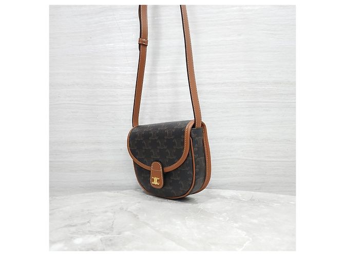 Céline Mini Borsa a Tracolla Trionphe - vista 11