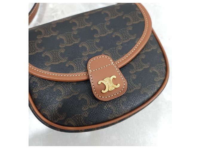 Céline Mini Borsa a Tracolla Trionphe - vista 13