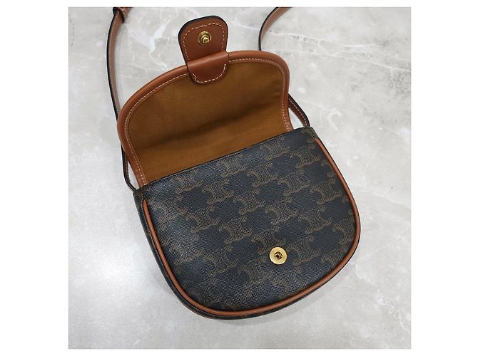 Céline Mini Borsa a Tracolla Trionphe - vista 14