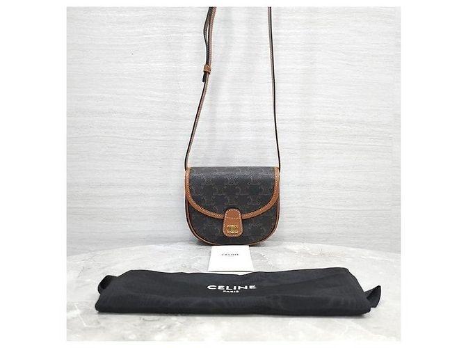 Céline Mini Borsa a Tracolla Trionphe - vista 9