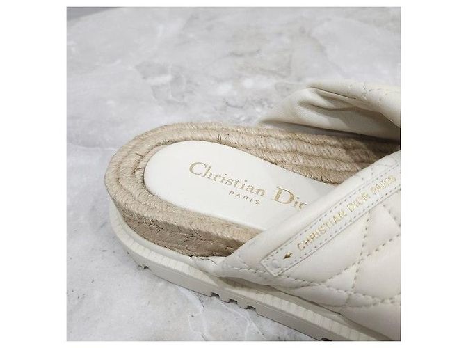 Dior Twist Cannage Mule Slide Lammleder-Slipper - Ansicht 6