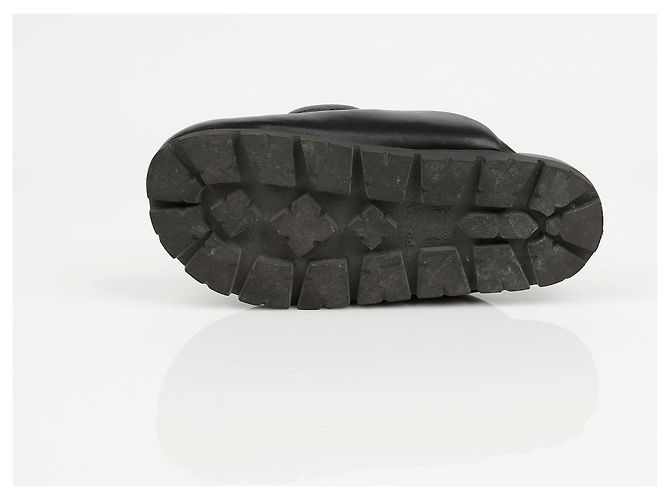 Prada Sabot acolchoado preto soft - vista 15