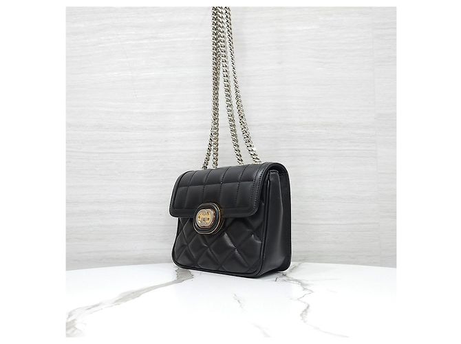 Gucci Mini sac à bandoulière avec chaîne et motif entrelacé - vue 11