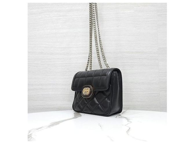 Gucci Mini sac à bandoulière avec chaîne et motif entrelacé - vue 2